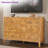 Dorne Modern High Gloss Burl 6-drawer Wide Dresser, Yellow-1546382759