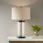 Lampe de table en verre