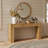 63-Inch Solid Wood Console Table-1892562599