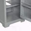 Meuble-lavabo moderne de 20 pouces avec lavabo en céramique et porte à fermeture en douceur-300418546