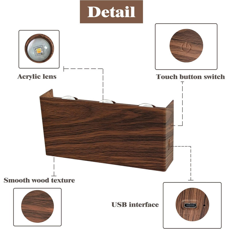 Applique murale sans fil