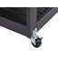 Ambon Solid Wood Top Kitchen Trolley-962802470
