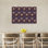 Art contemporain contemporain rétro fleur abstraite
