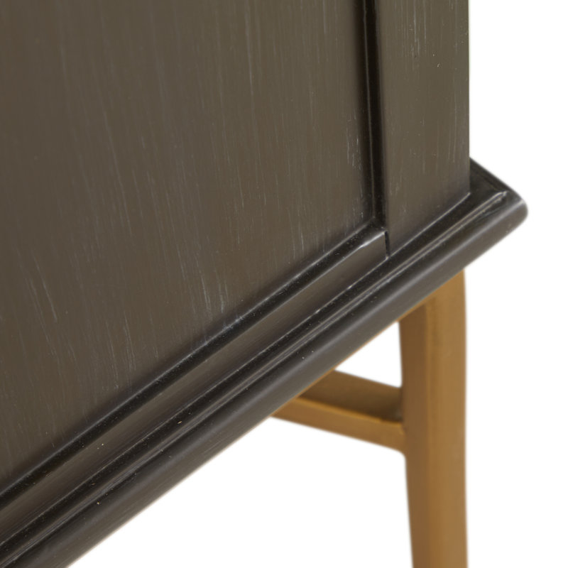 Riggs Chest - Dark, Sesame Black, Stained Brass