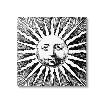 " Detailed Sun With Face " by Lil' Rue