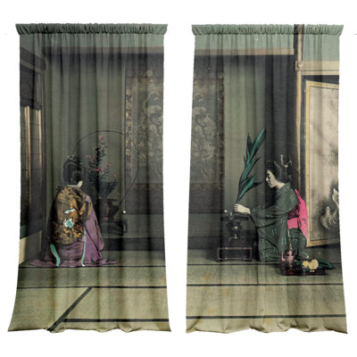 Alac Velvet Blackout Curtain Panel Pair