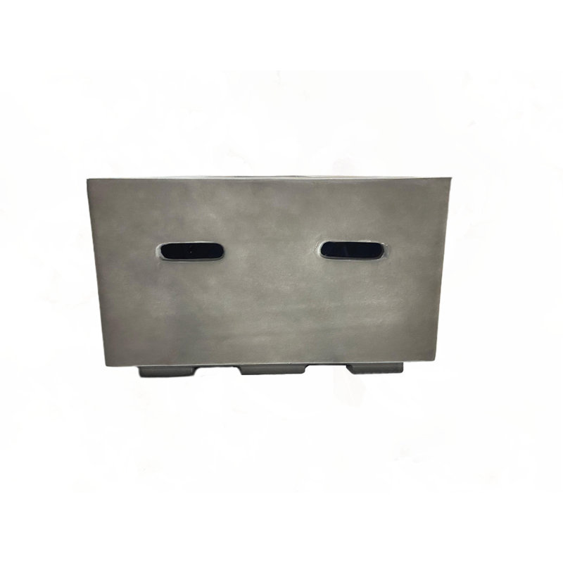Foyer de table gris foncé