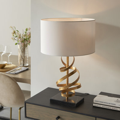 Nashoba Bedside Floor and Table Lamp Set with USB and Outlet