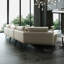 Canapé modulaire en cuir véritable Purvis de 159 po