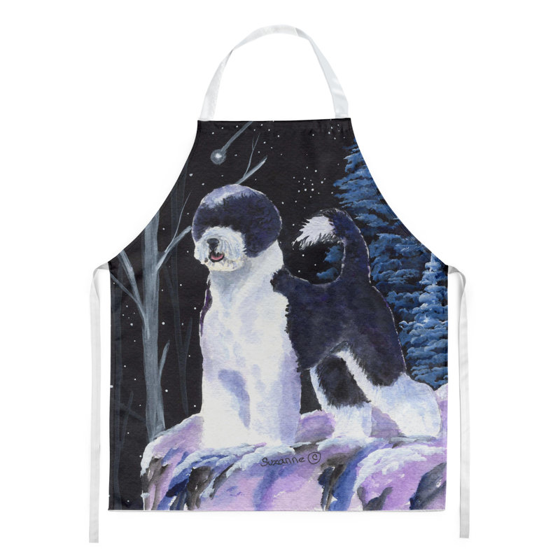 No Pattern Bib Apron