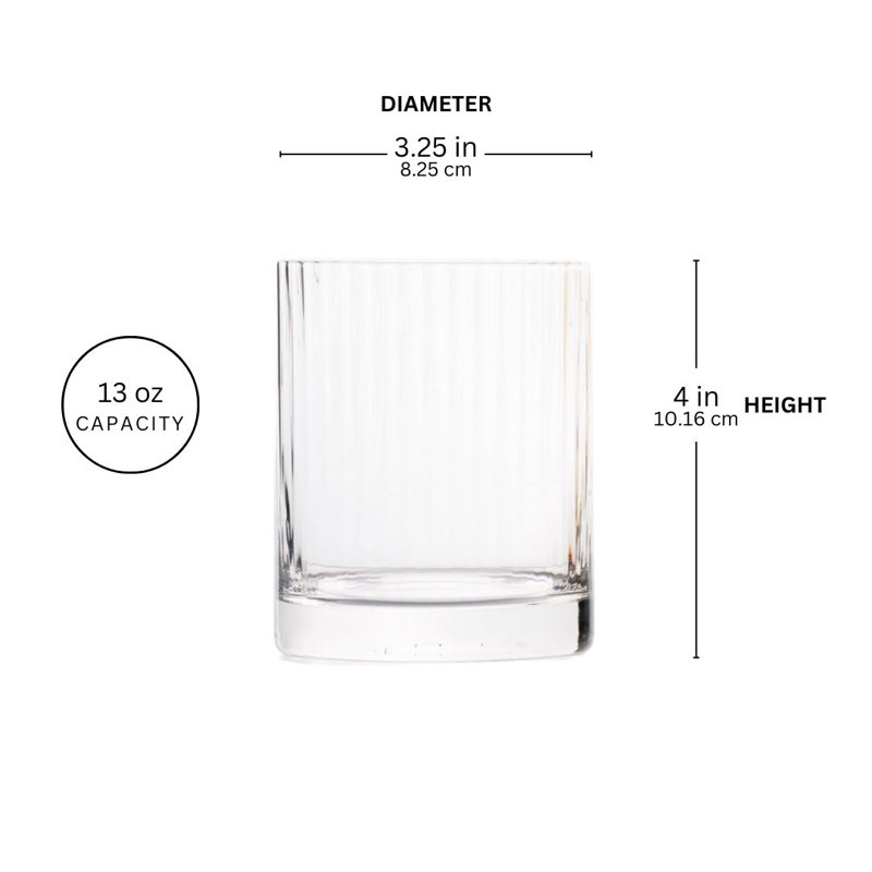 Ensemble de 2 verres Sausalito, Clair