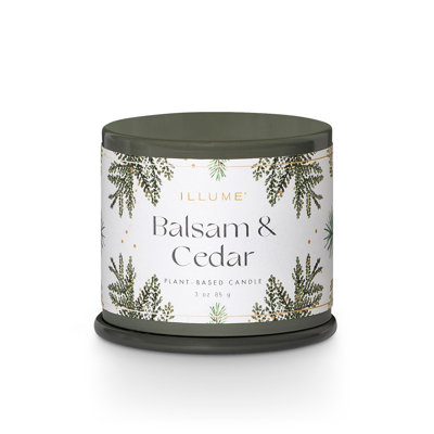 Demi-coiffeuse en étain, baumier et cèdre