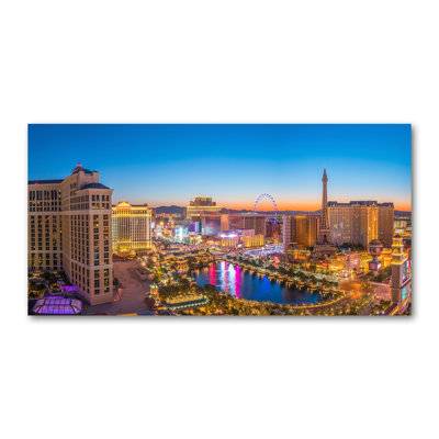 Las Vegas USA - Wrapped Canvas Print