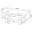 Table basse avec tablette Garven-880359367