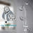 Dual Shower Head 1.8 GPM GPM