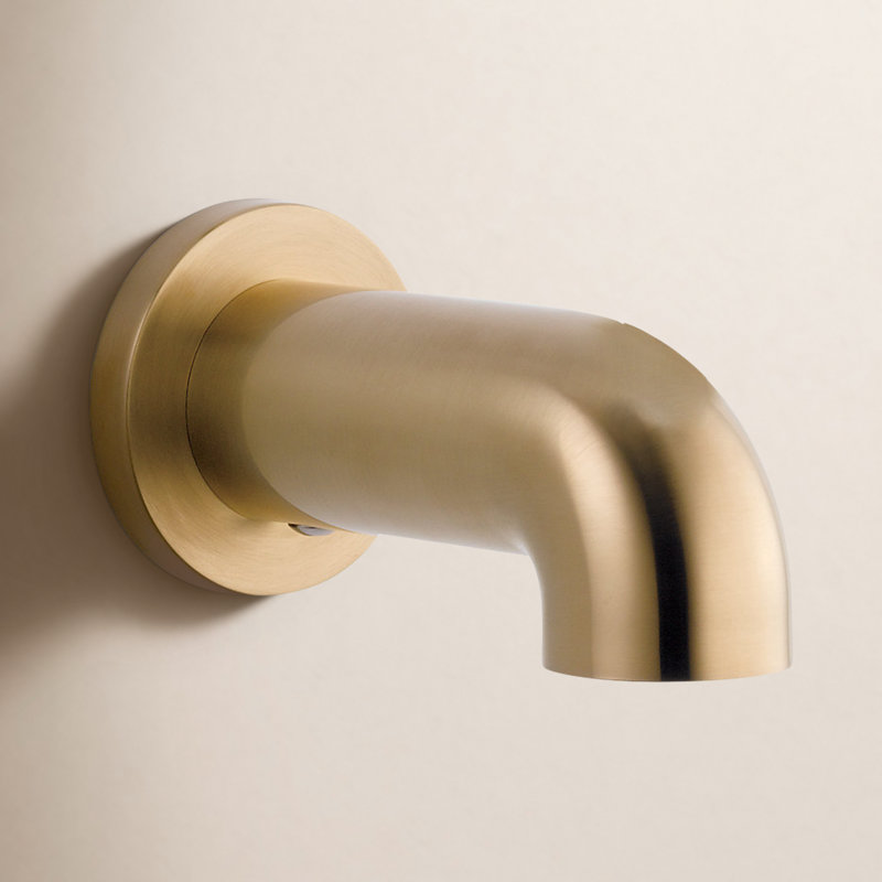 Trinsic Wall Mounted Tub Spout Trim, Champagne Bronze