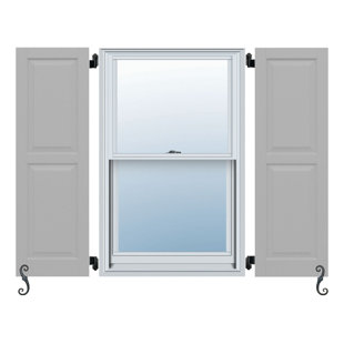 Atlantic Raised Panel Shutters (Set of 2)