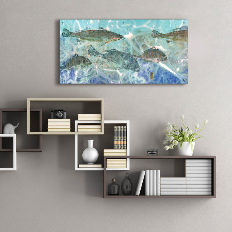 " Inside Flats " by Jim Roberts, 24" H x 48" W