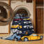 Machine Washable Transportation Purple Area Rug-525444834