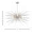 6 - Light Dimmable Sputnik Sphere Chandelier-31150292-31150291