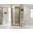 Legend Series 24.625'' - 25.625'' W x 68'' H Hinged Framed Shower Door with Glass-38785469-38785465