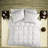 Luxurious Bedding Sets, White Polyester Comforter With Cloud-like Stitching For Cozy Home