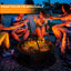 Round Steel Fire Pit