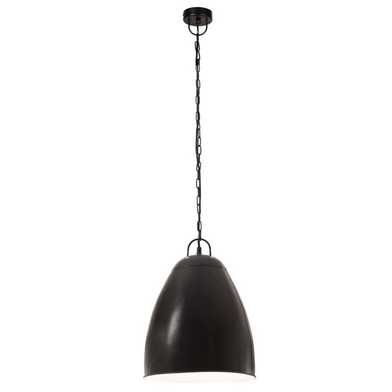 Sabrina 1 - Light Single Pendant, 142cm H x 32cm W x 32cm D, Black