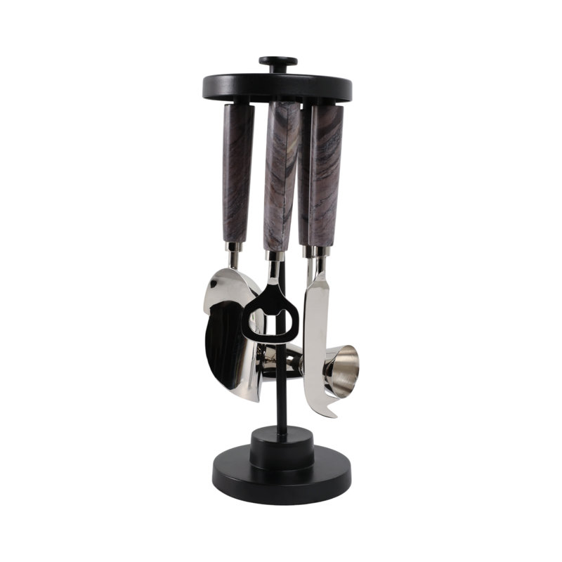 13" Guymon Bar Tool Set, Black