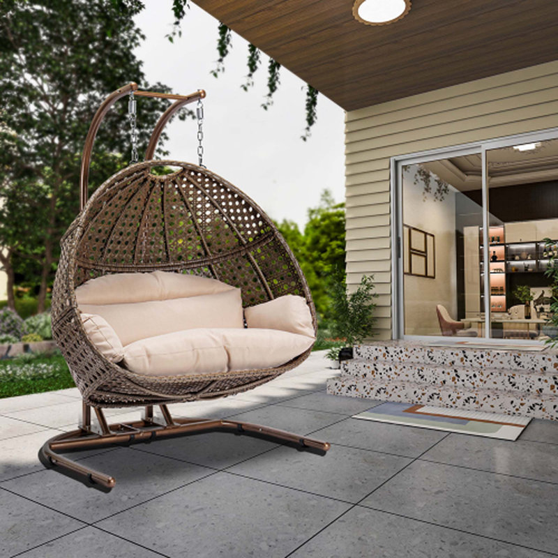 wayfair hanging egg chair