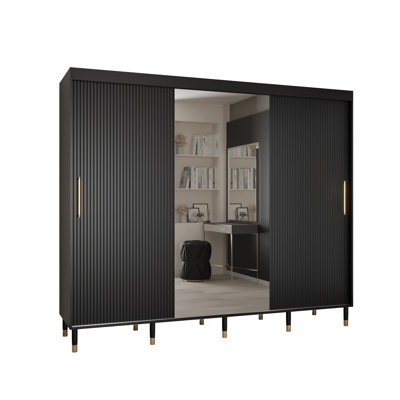 Malcome 2 Door Manufactured Wood Wardrobe
