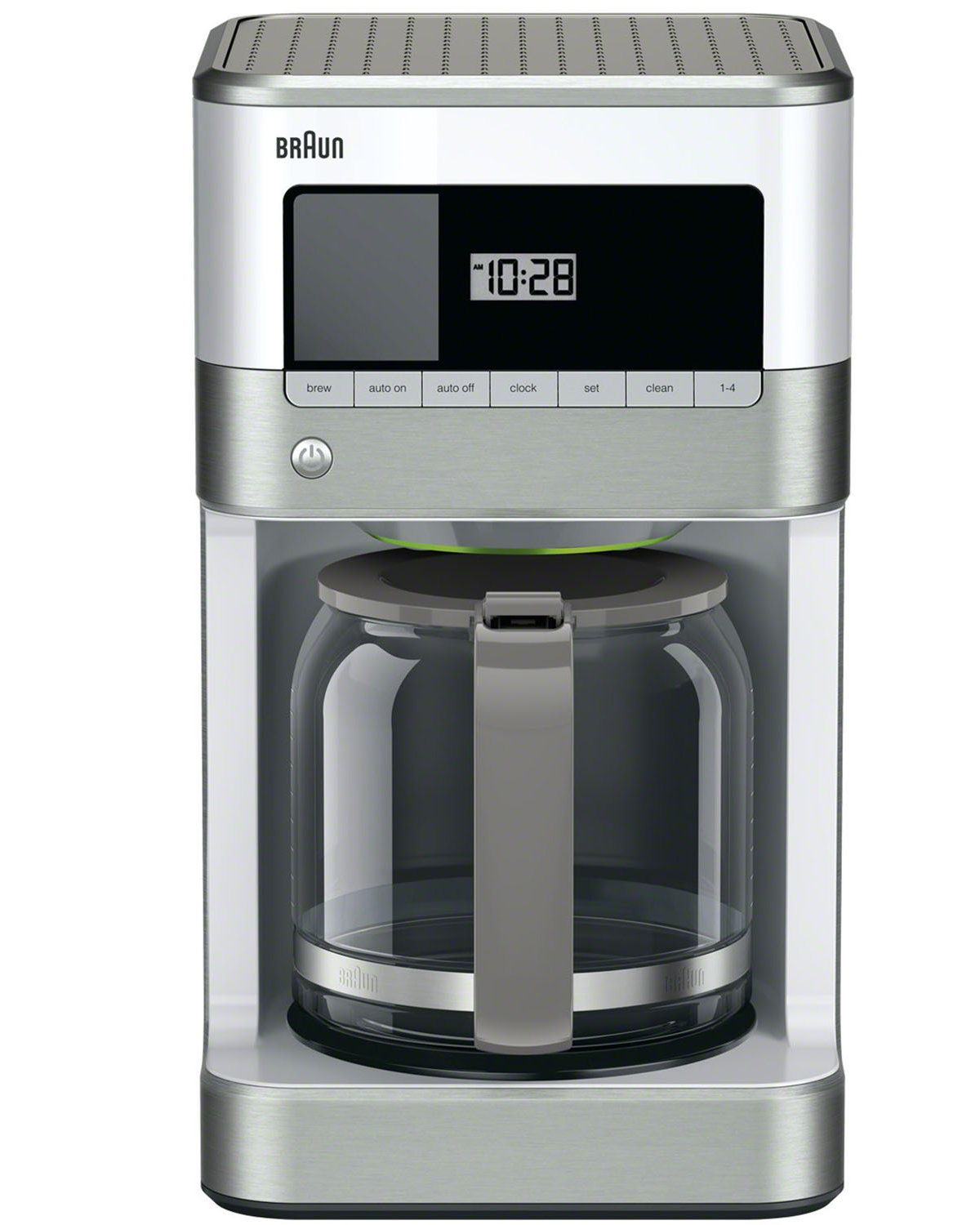 Braun BrewSense 12-Cup Drip Coffee Maker, White