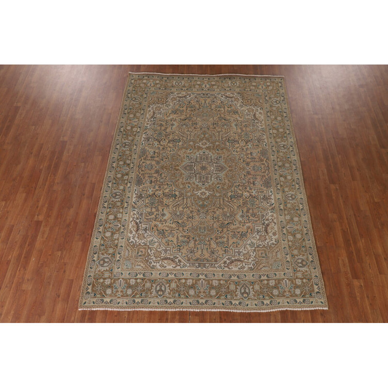 Geometric Traditional Area Rug 7x10