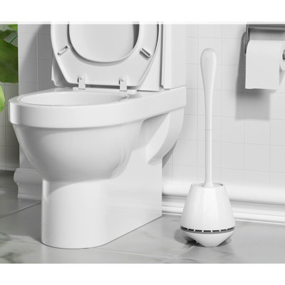 PSA LABORATORY FURNITURE LLC Silicone Toilet Brush And Holder -  MTSB08BYPZJ27