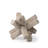 Haruto Brown Solid Wood Abstract Geometric Tabletop Sculpture-1448971336