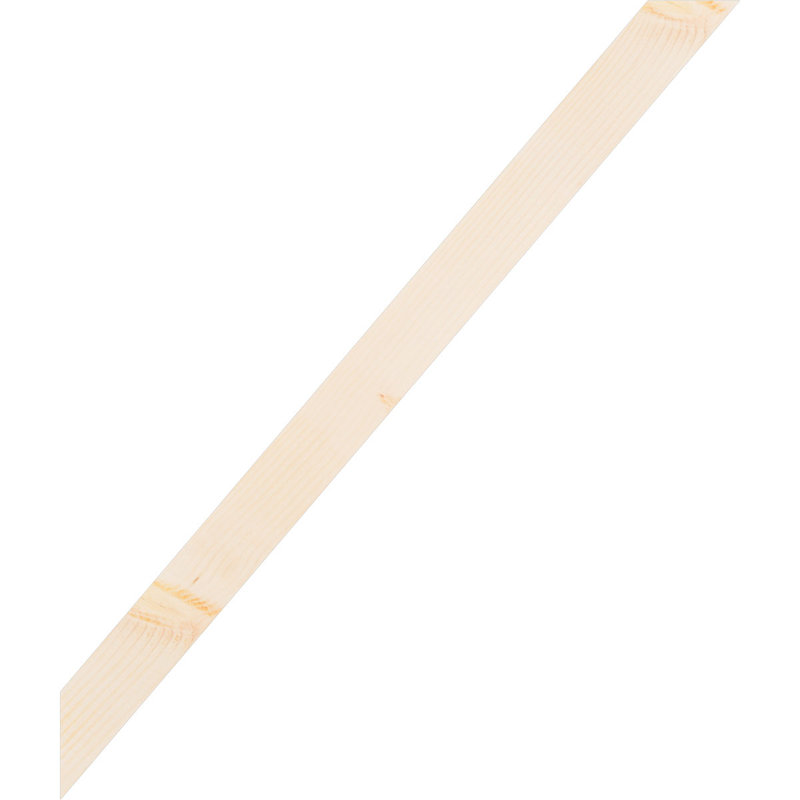 Attelle de genou traditionnelle, H 40 po x l 3,5 po x P 34 po, Douglas (lisse)