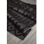 Tapis géométrique en polyester tissé à la machine en noir-1652191393