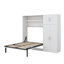 Lit escamotable avec casiers et armoires escamotables-1788612666