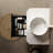Modern 14'' Ceramic Bath Sink - White, & Fashionable 13.85'' Bathroom Cabinet Basin Functional Style