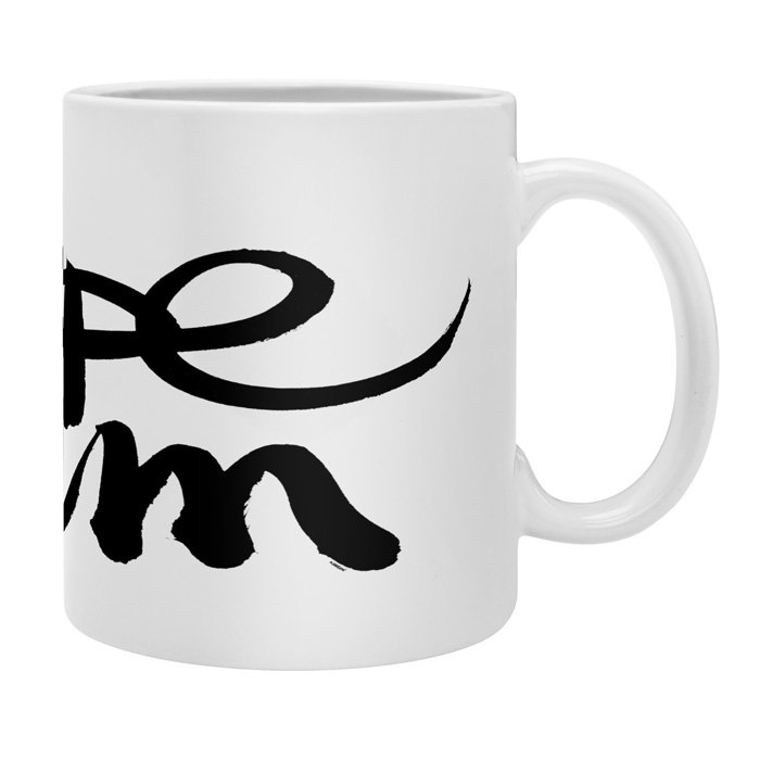 Grande tasse à café carpe diem Christner