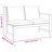 Wood Patio Dining Set with Rectangular Table-407891630
