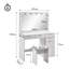 Jethroe Dressing Table with Mirror