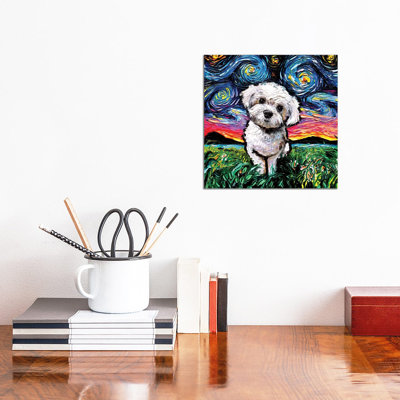 «Maltipoo Night» par Aja Trêves - reproduction