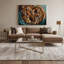 «Cats Toyger», art mural sur toile noire-1787042312