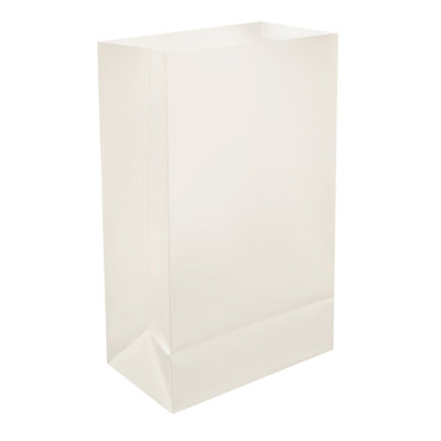 Plastic Luminaria Bags - 100 Count