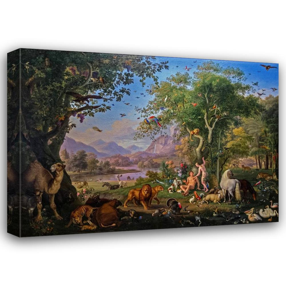 Astoria Grand "Adam and Eve in the Garden of Eden" by Johann Wenzel ...