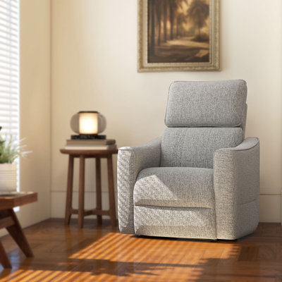 Fauteuil inclinable électrique, fauteuil inclinable rembourré avec ports USB, gris