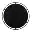 Miroir rond décoratif mural - cadre industriel en métal, 31,5 x 0,7 x 31,5 po, noir, cadre décoratif de 15,8 lb, 31,5 x 0,7 x 31,5 po, 15,8 lb