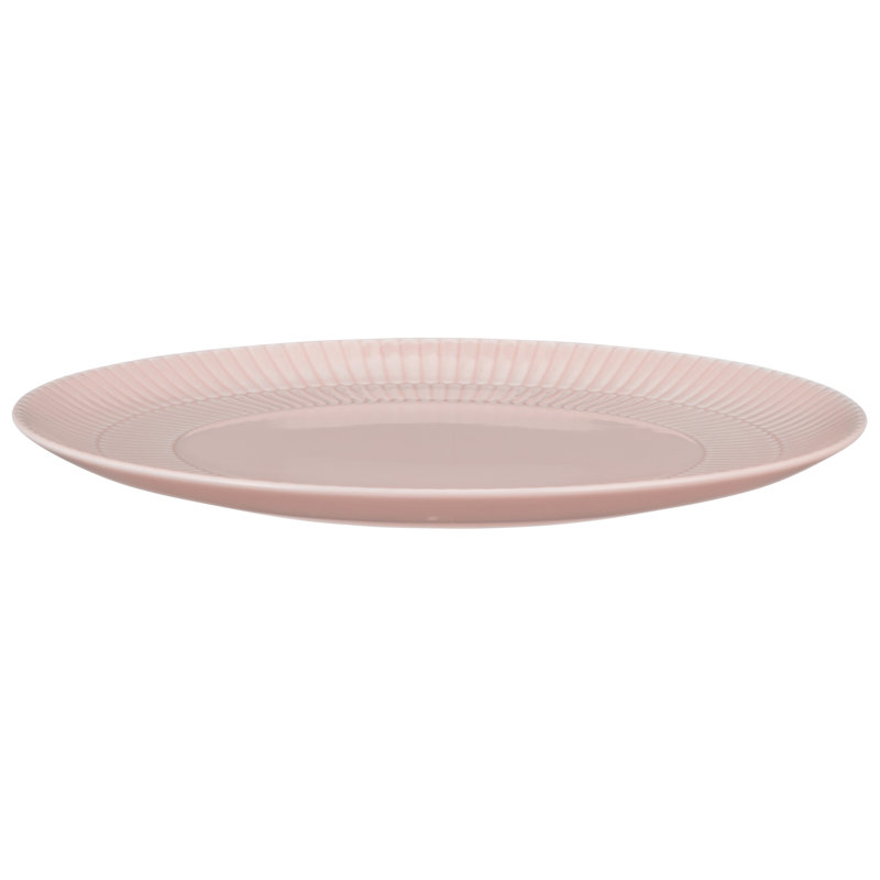 Amina 27.8cm Porcelain Dinner Plate, Pink