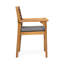Chaise de salle à manger d'extérieur en bois (ensemble de 2)-1190584061